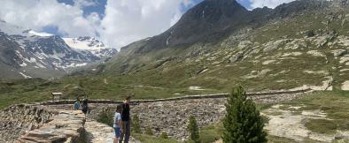 33 Old Dam & Glacial Backdrop in the Martello Valley